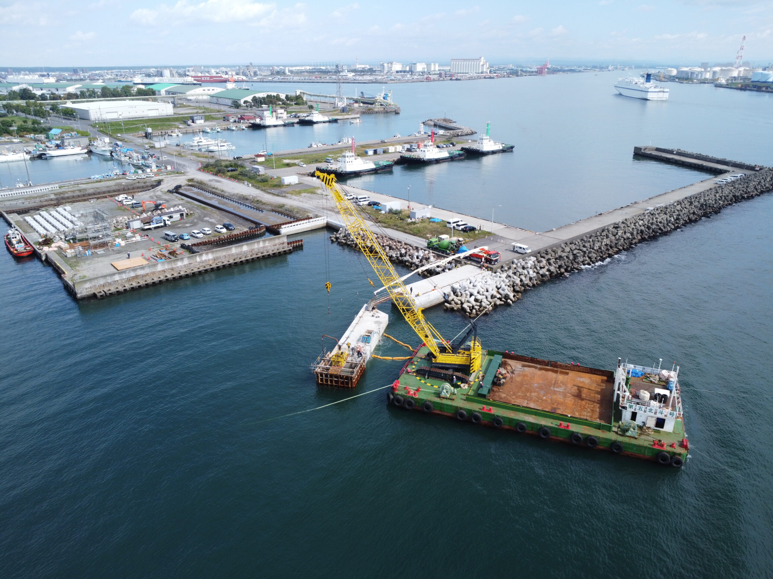 波徐提建設工事